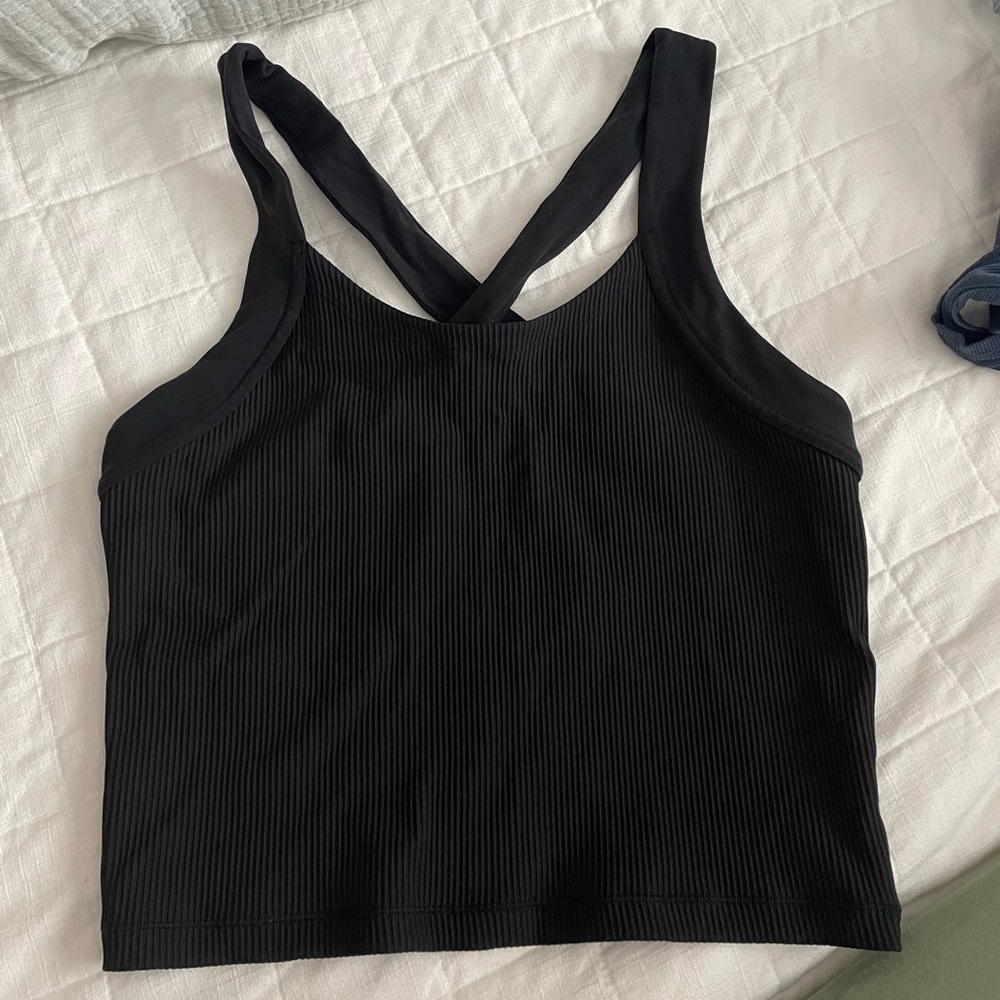 Athleta Ribbed Tank Top